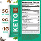 ORIGINAL ORGANIC KETO BAR Mint Chocolate Chip Flavor (4ct) Refrigerated Snack Bar The Good Lovin' Bar 