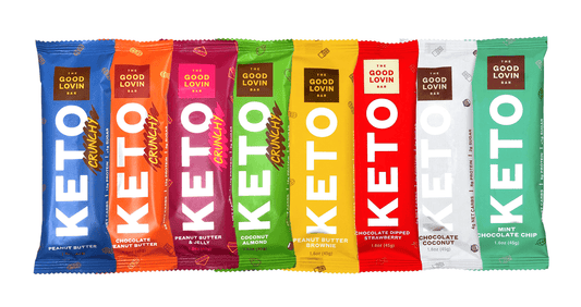SAMPLER PACK - BEST ORGANIC KETO BAR (8ct) Refrigerated Snack Bar The Good Lovin' Bar 